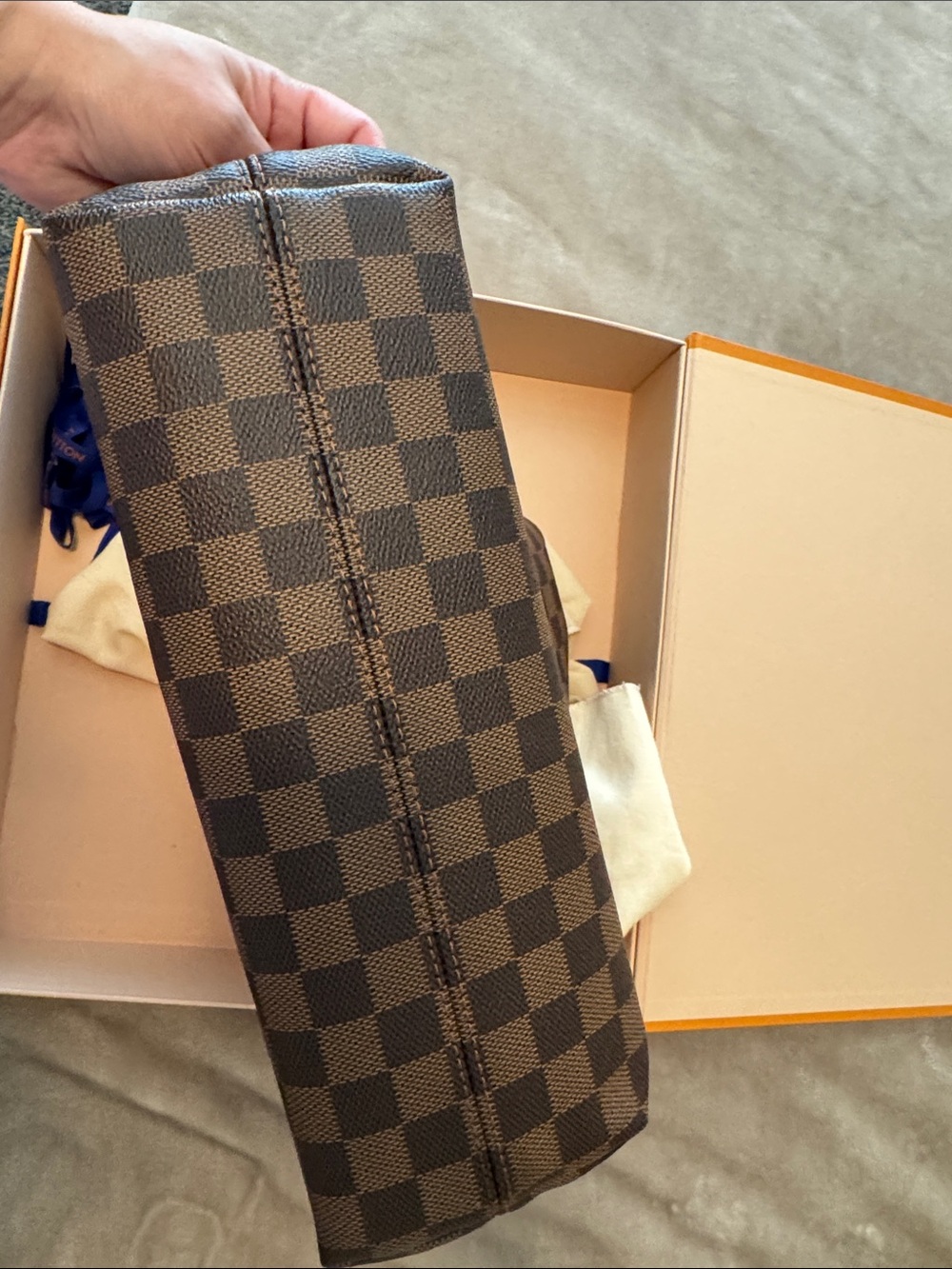 Authentic Louis Vuitton Damiere Graceful PM - Picture 12 of 16